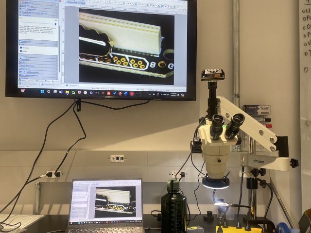 Tetrode pinning setup