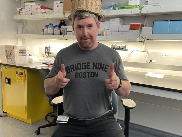 Andy in the Jamiroquai hat