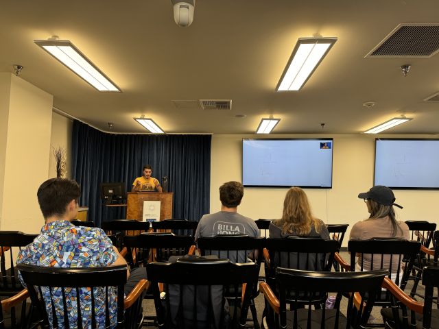 Alperen presents his summer project