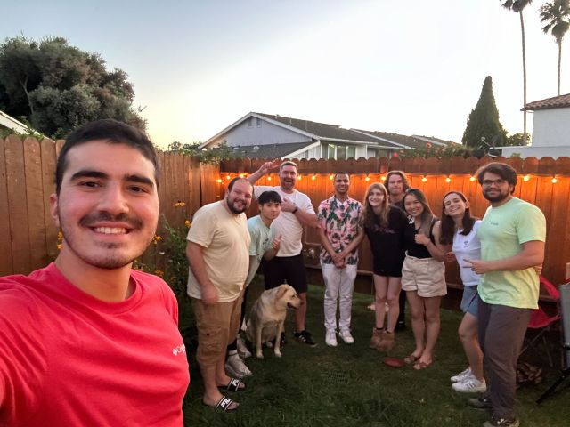 Alperen Cimen's going away party 2024